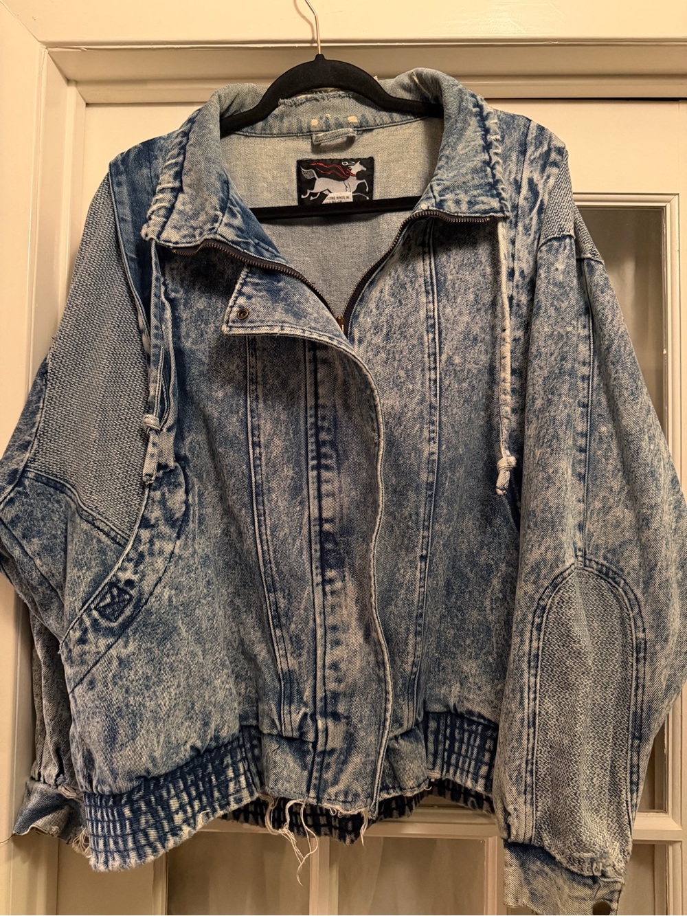Vintage Ruth Douglas Women's 2X Acid Wash Denim 80’s/90’s Jean Jacket Size 22W